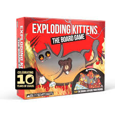 The Exploding Kittens the Board Game