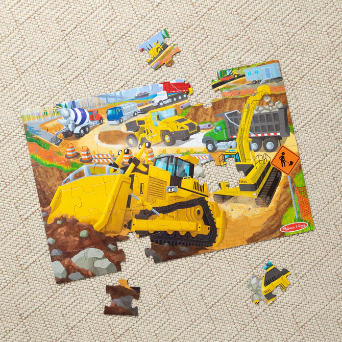 Floor Puzzle Building Site