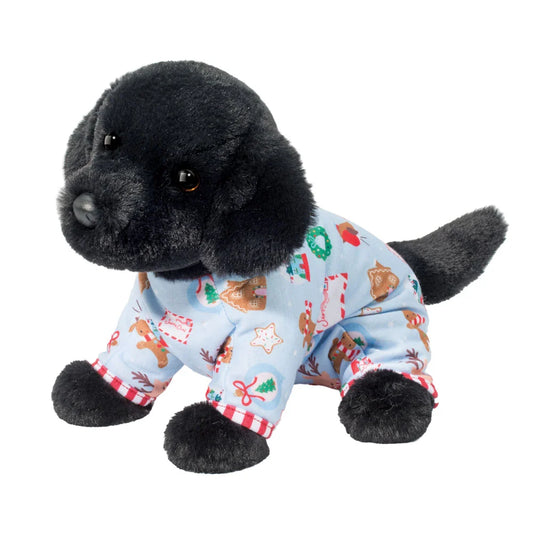 Black Lab w PJs