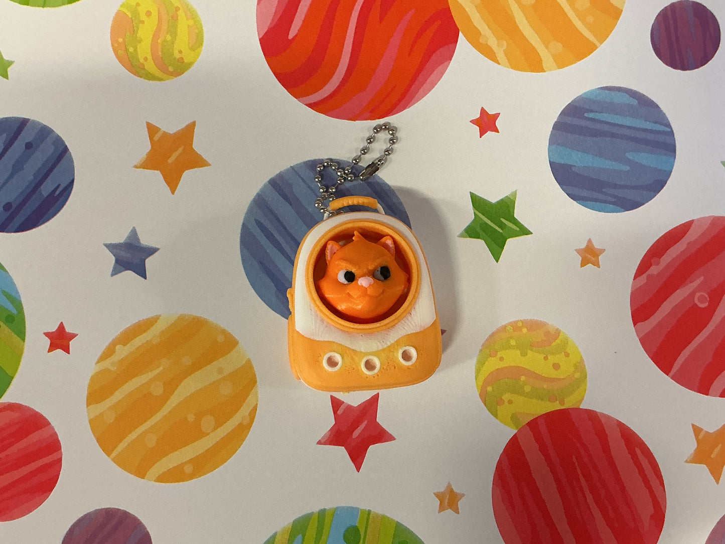 3D CLICKER Animal Backpack Carrier Keychain