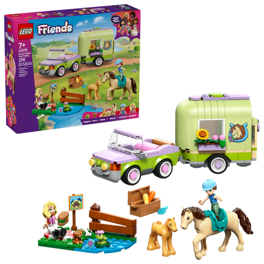 LEGO Horse and Baby Foal Trailer