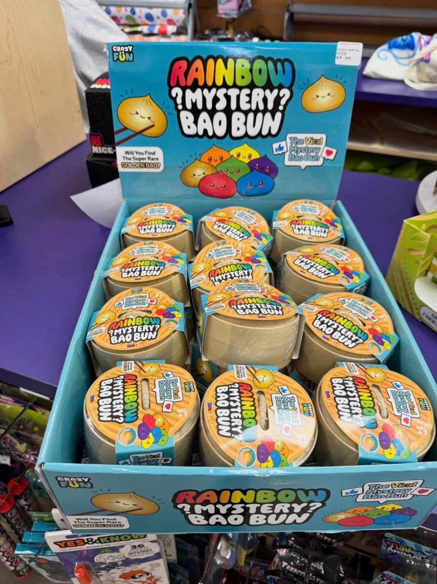 Rainbow Mystery Bao Bun