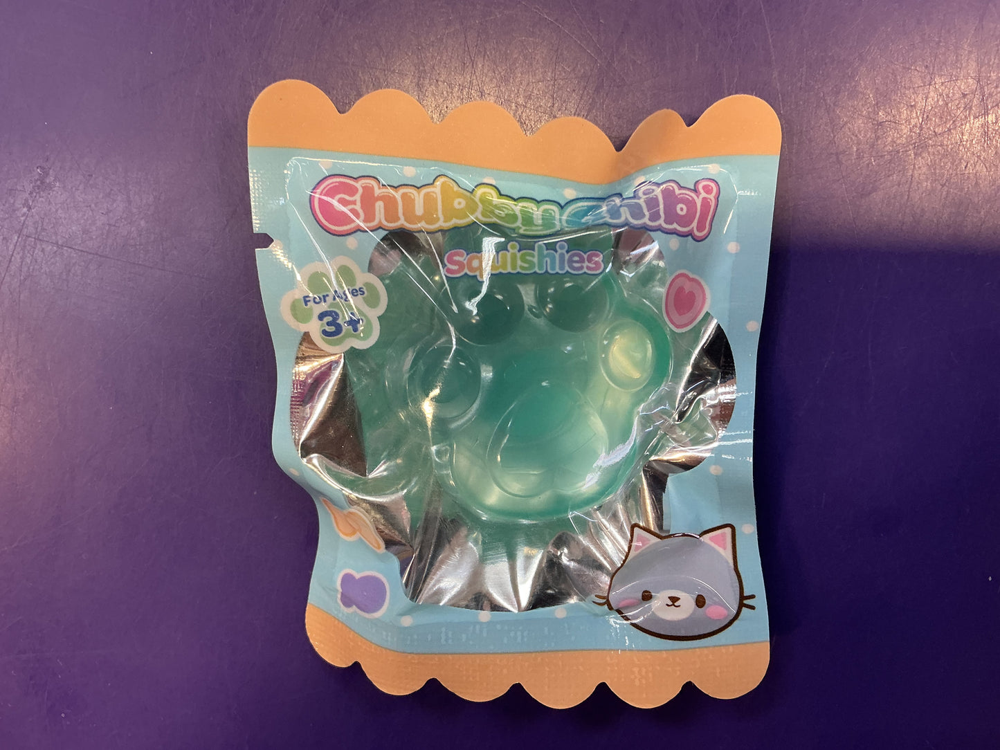 Kawaii Chubby Chibi Pearl Kitty Paw
