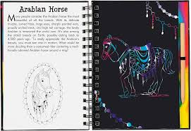 Scratch & Sketch Horses