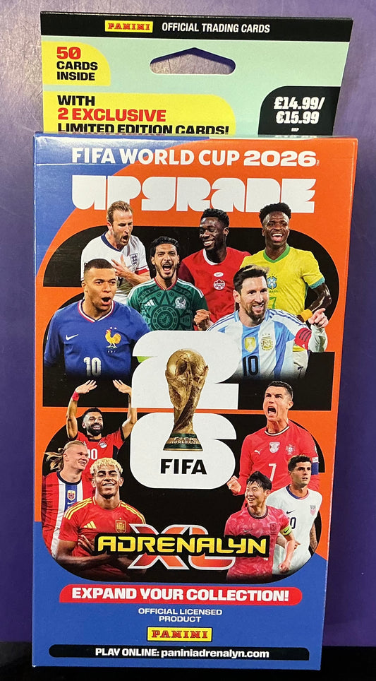 World Cup Cards Adrenalyn XL Upgrade (50 Cards with 2 limited Edit. cards)