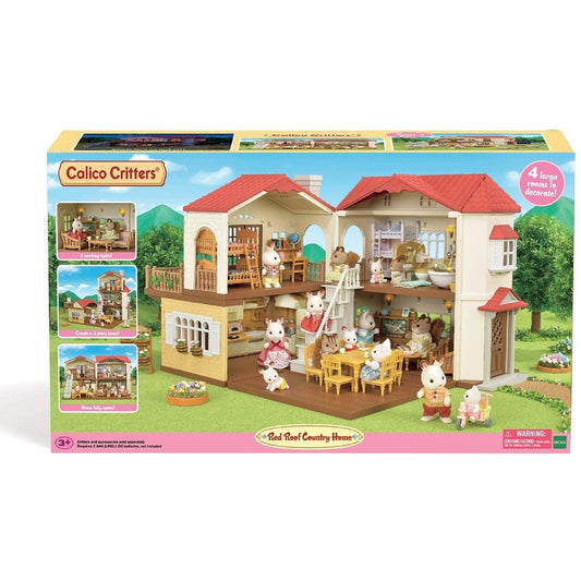 Calico Critters Red Roof Country Home
