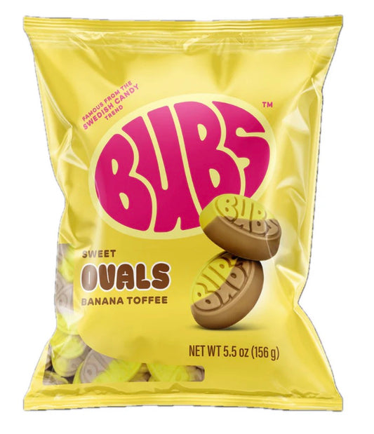 Bubs Sweet Ovals Banana Toffee