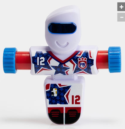 Foosbots Single Rivals Soccer Countries