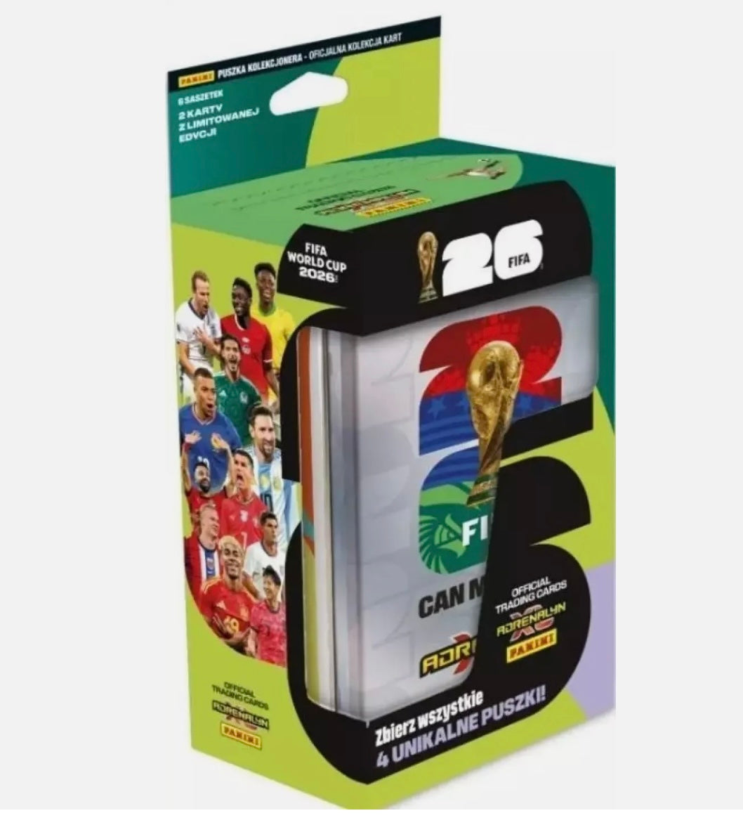 World Cup Mega Tin (66 Cards, golden Card)