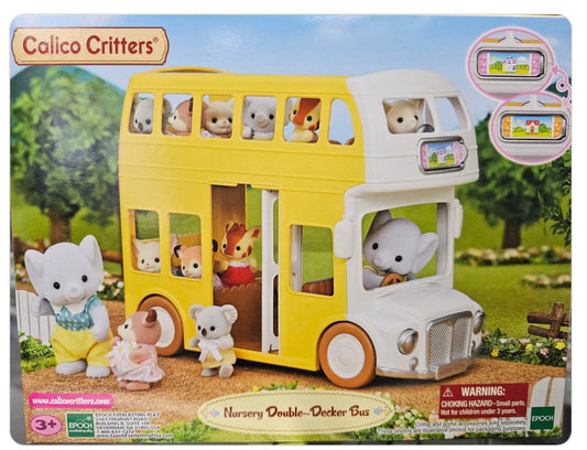 Calico Critters Nursery Double Decker Bus