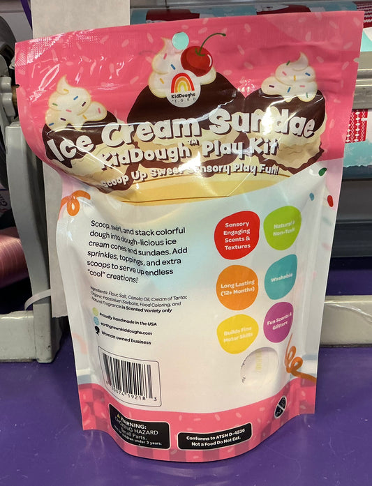 Ice Cream KidDough Playdough Kit