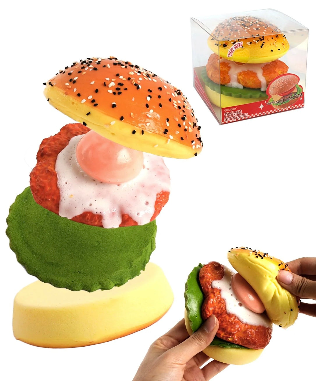 Squishy Teriyaki Burger Bun