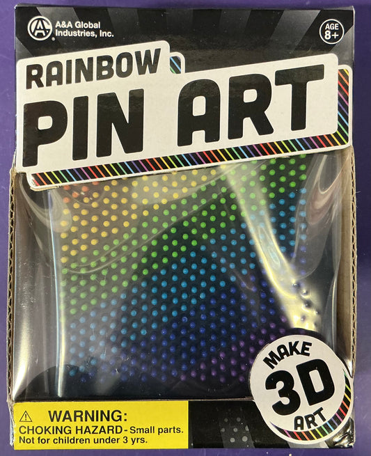 Rainbow Pin Art