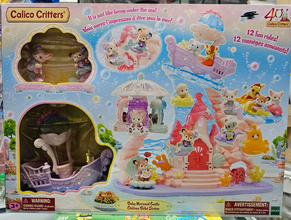Baby Mermaid Castle