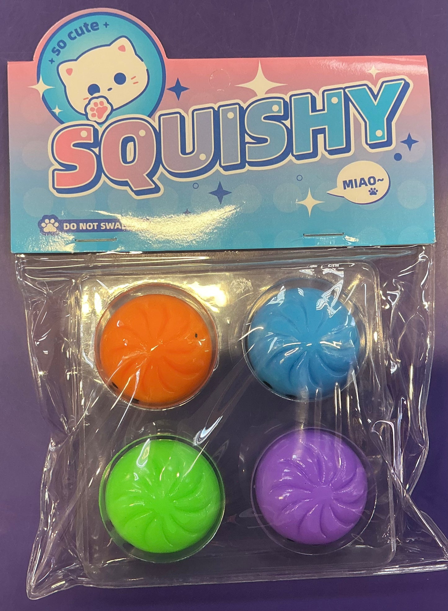Pande Squishy Tiny 4 Pack Mini Dumpling