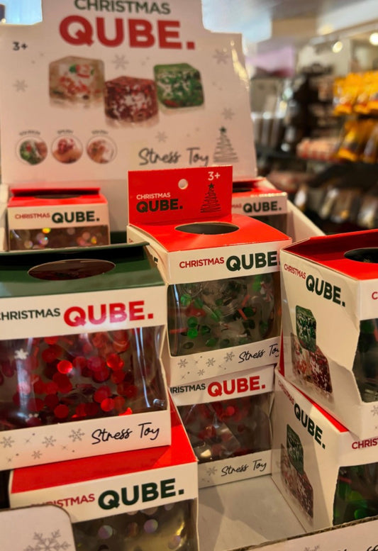 Christmas Qube Squishy Stress Toy