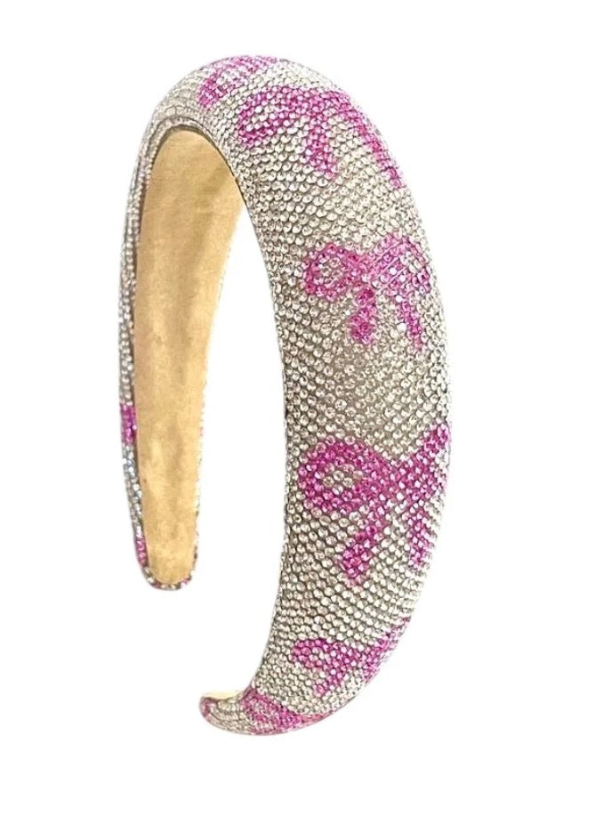 Bow Crystal Headband