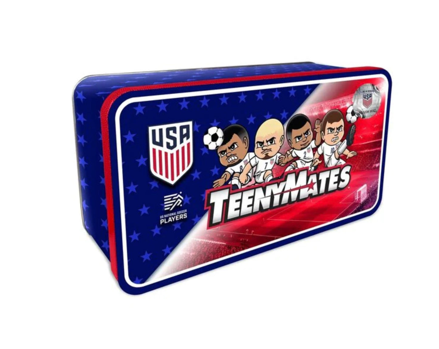 USA Soccer Teenymates Tin