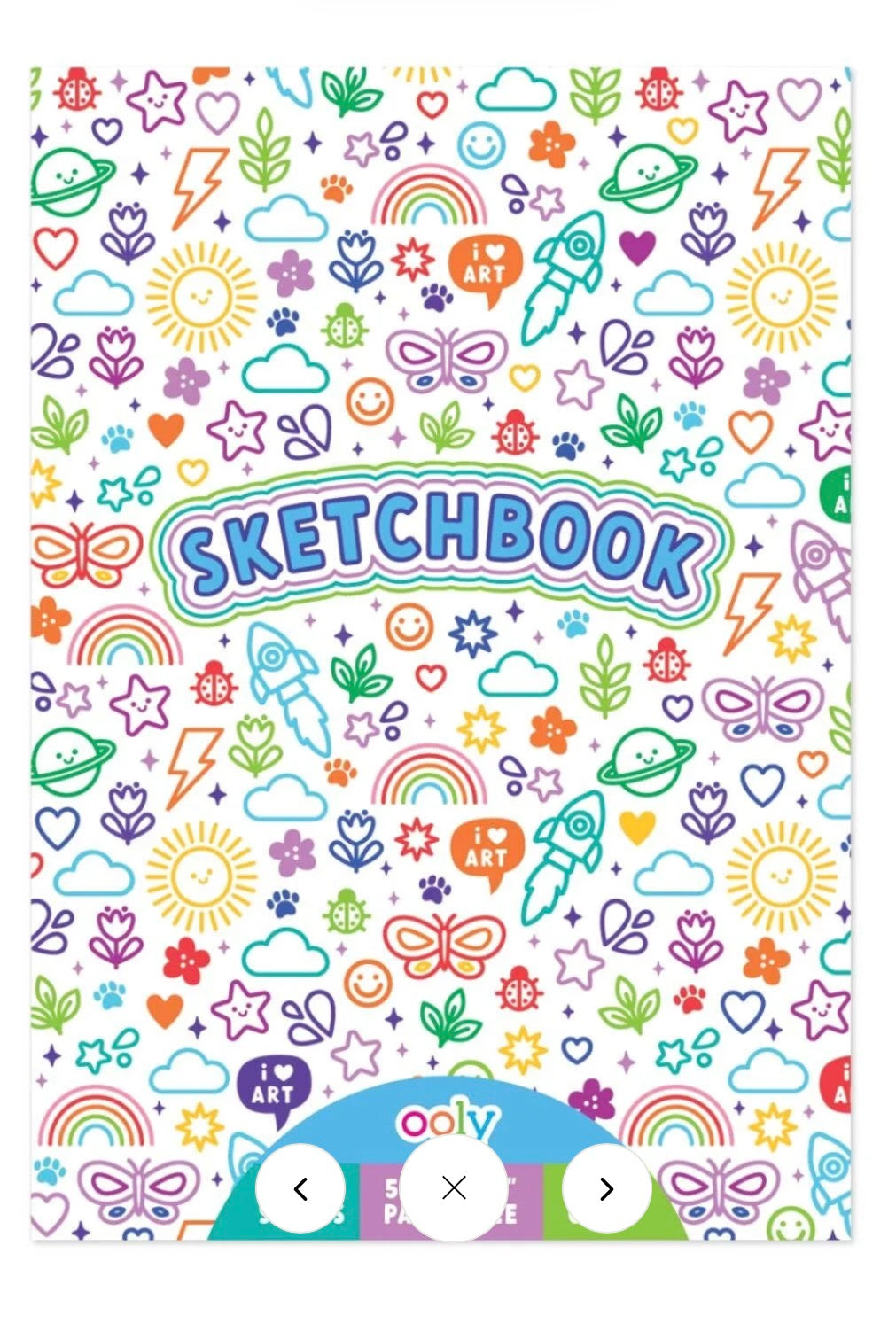 Colorful Doodles Sketchbook