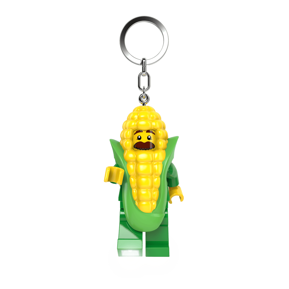 Lego Light Keychain Minifig Corn Cob