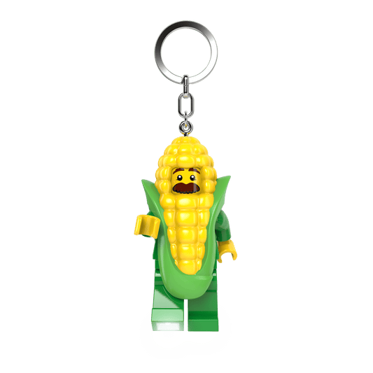 Lego Light Keychain Minifig Corn Cob