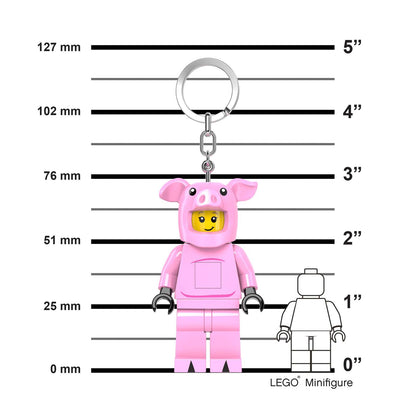 Lego Light Keychain Minifig Piggy