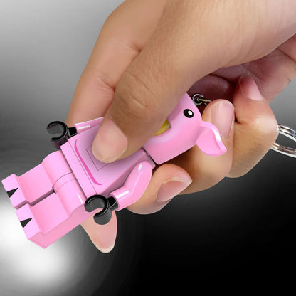 Lego Light Keychain Minifig Piggy