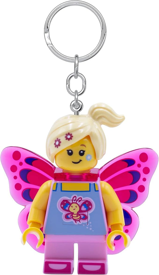 Lego Light Keychain Butterfly Minifig