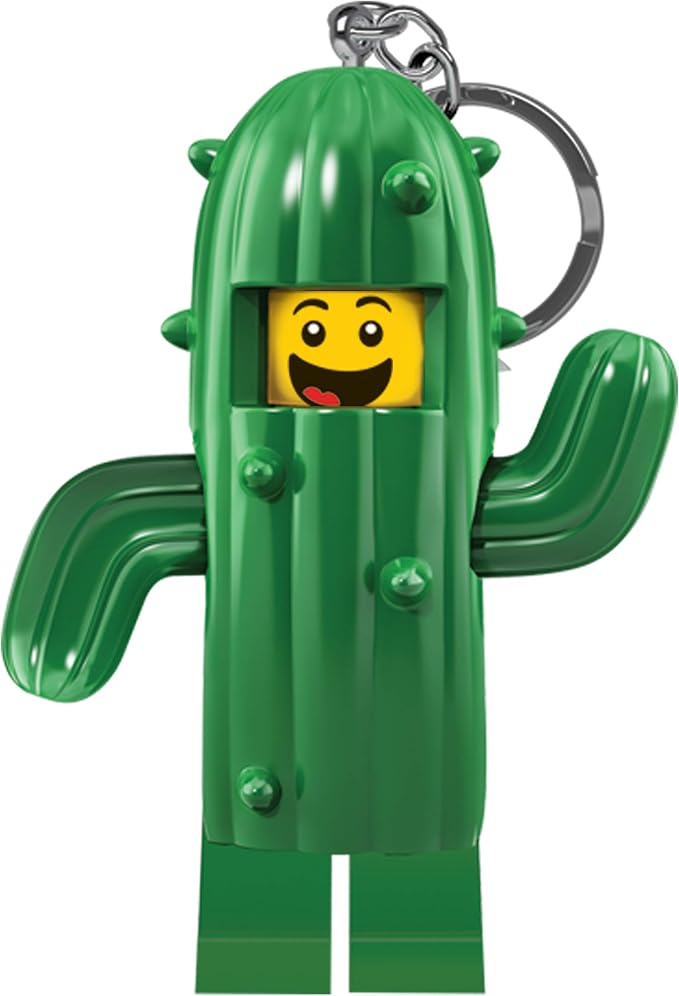 Lego Light Keychain Cactus