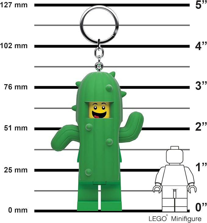 Lego Light Keychain Cactus