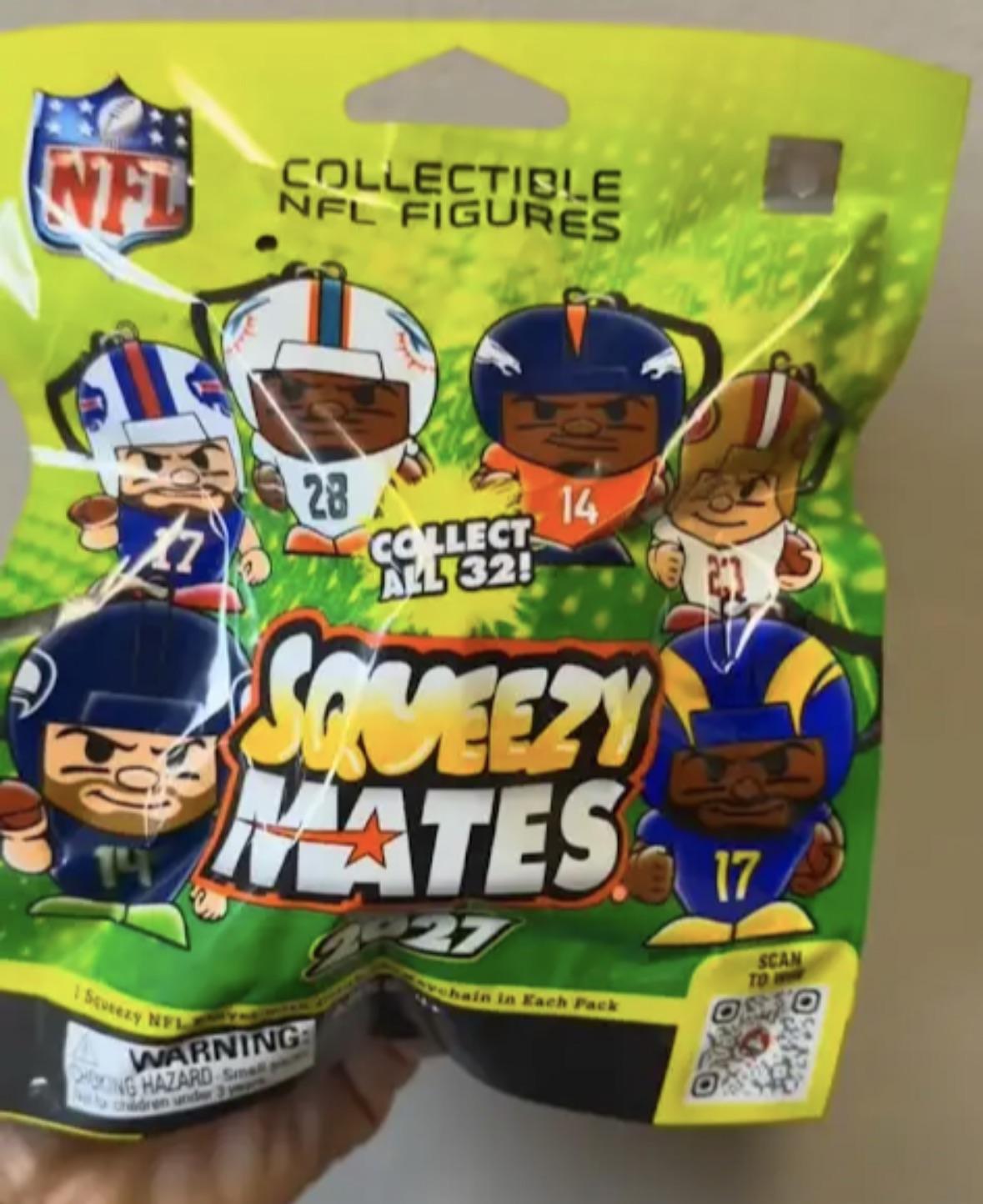 NFL Squeezymates Blind Pack 2027