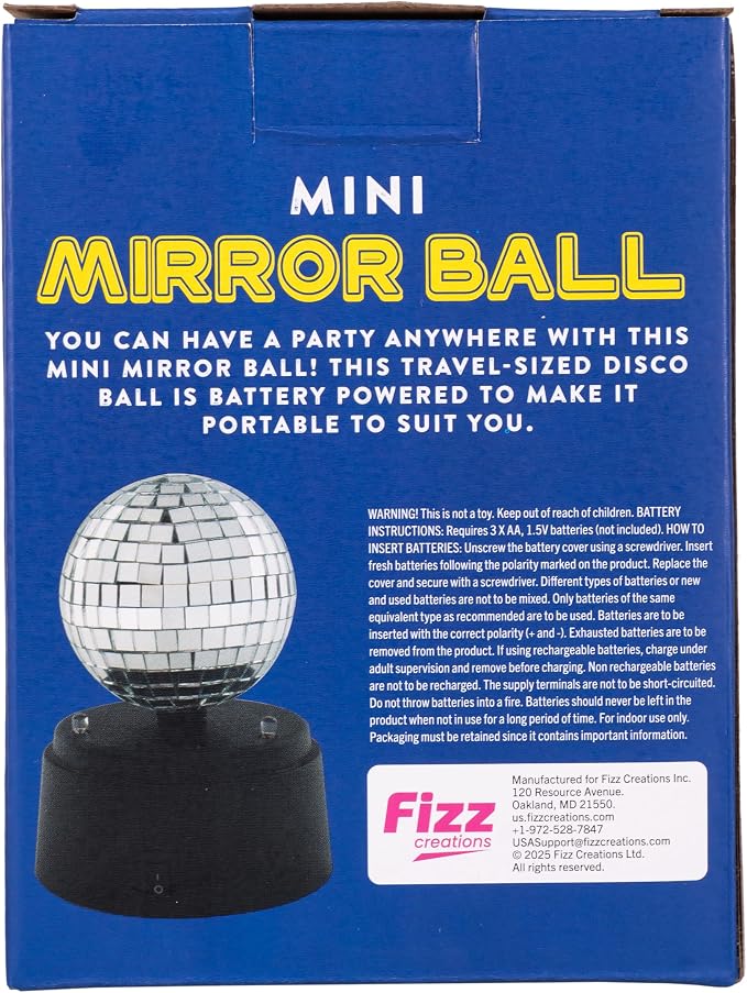 Mini Mirror Disco Ball