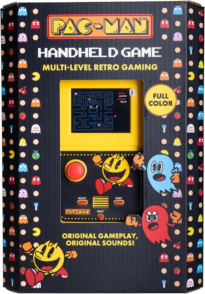 Pac Man Handheld Game