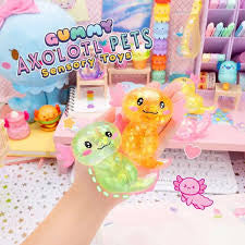Gummy Axolotl Pets Toy