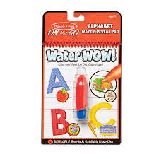Water WOW!┬« Water-Reveal Activity Pad - Alphabet