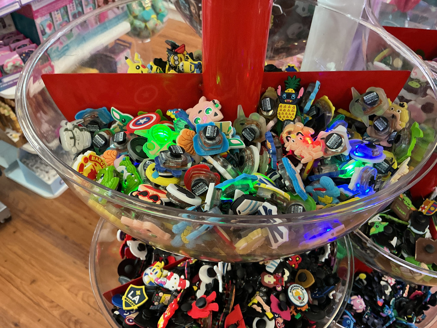 Light up Jibitz croc charm