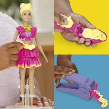 Play Doh Barbie Designer Doll Ruffles and Bows