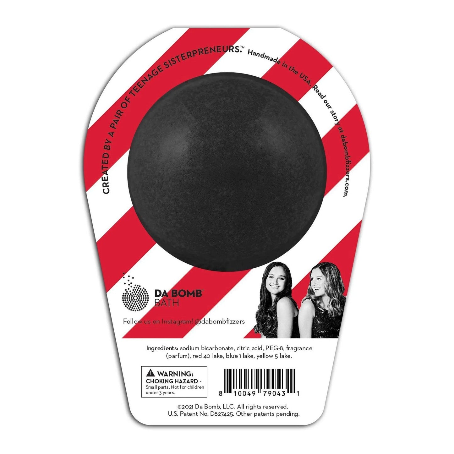 Lump of Coal Bath Bomb