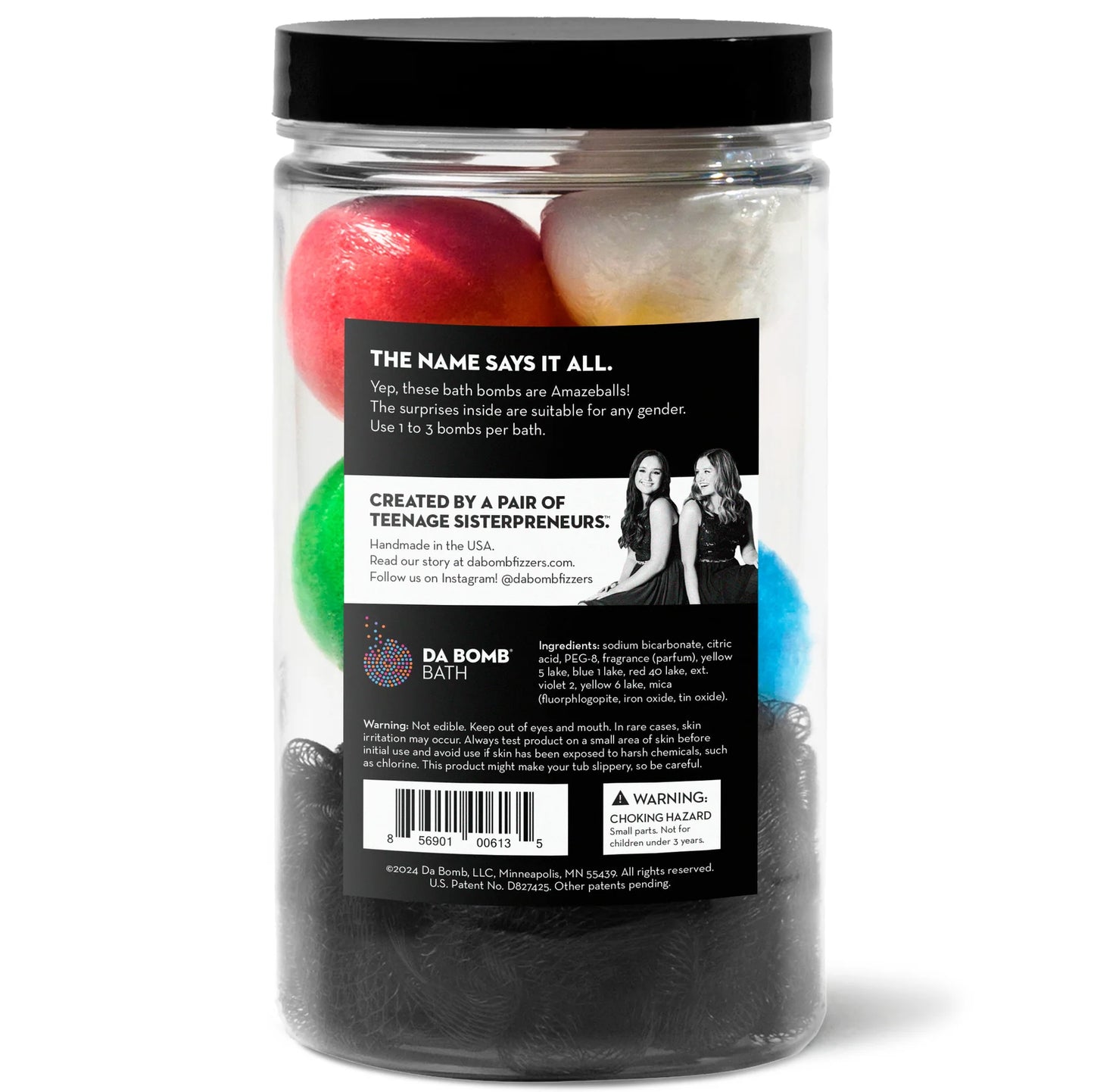 Amazeballs Bath Bomb Jar