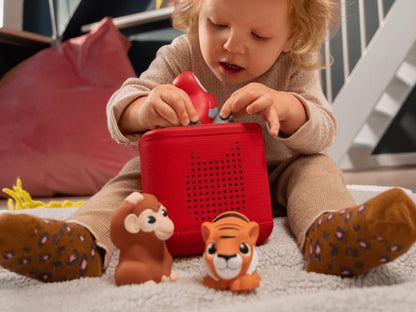 Soft Tonies Jungle Set Tiger Monkey Parrot