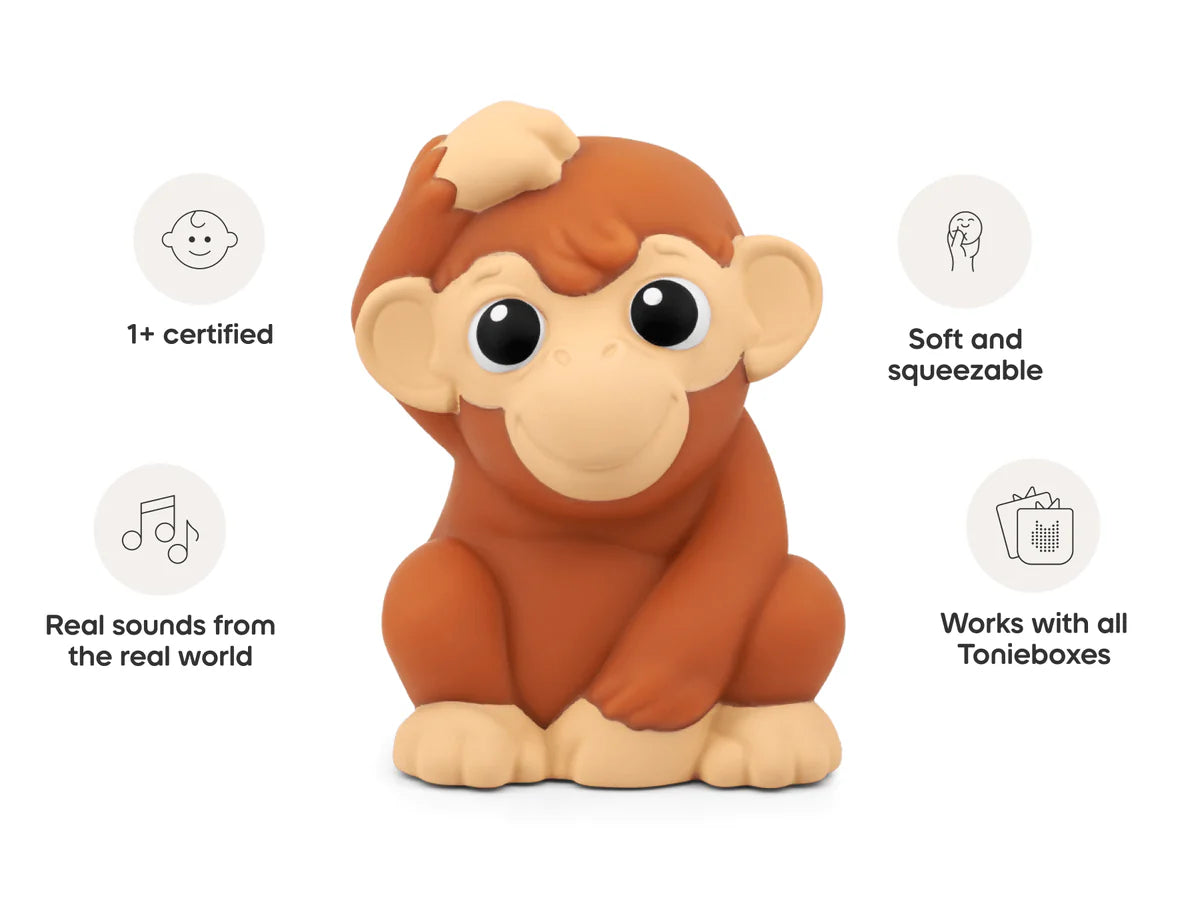 Soft Tonies Jungle Set Tiger Monkey Parrot