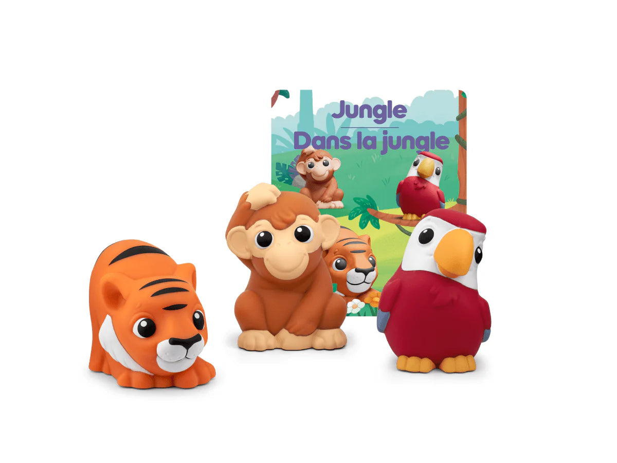 Soft Tonies Jungle Set Tiger Monkey Parrot