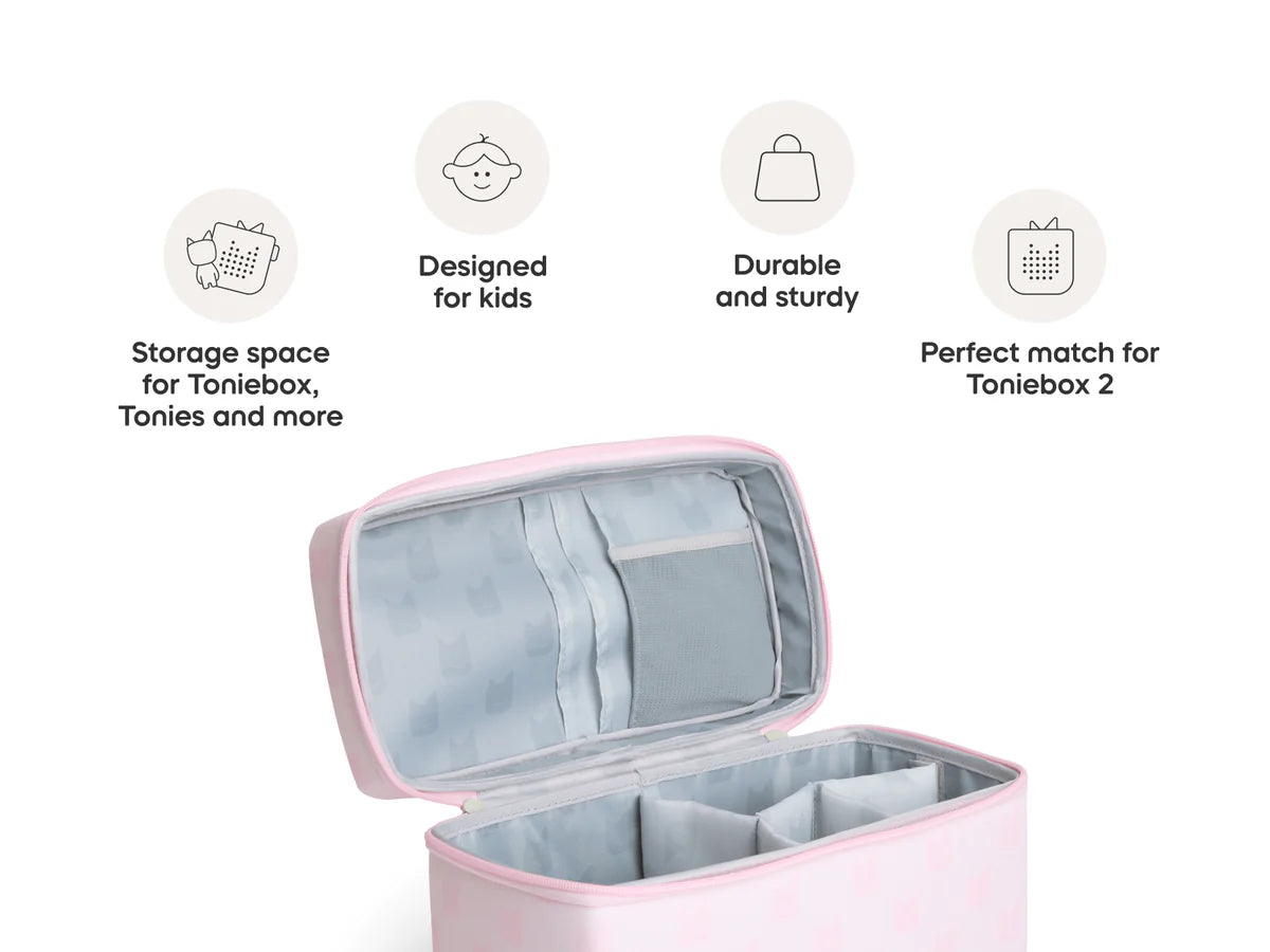 Tonies box All in One Carrying Case Pink