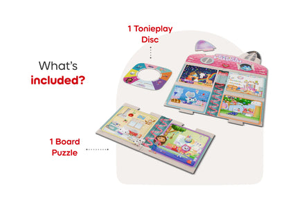 Tonies Tonieplay Game Set Gabby's Dollhouse Cat tastic scavenger hunt