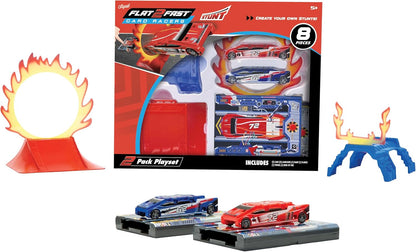 FLAT 2 FAST Stunt 2-Pack Playset