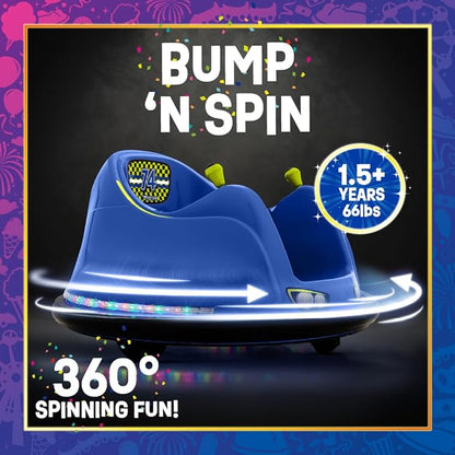 FlyBar FunPark Bumper Car (Blue/Green)