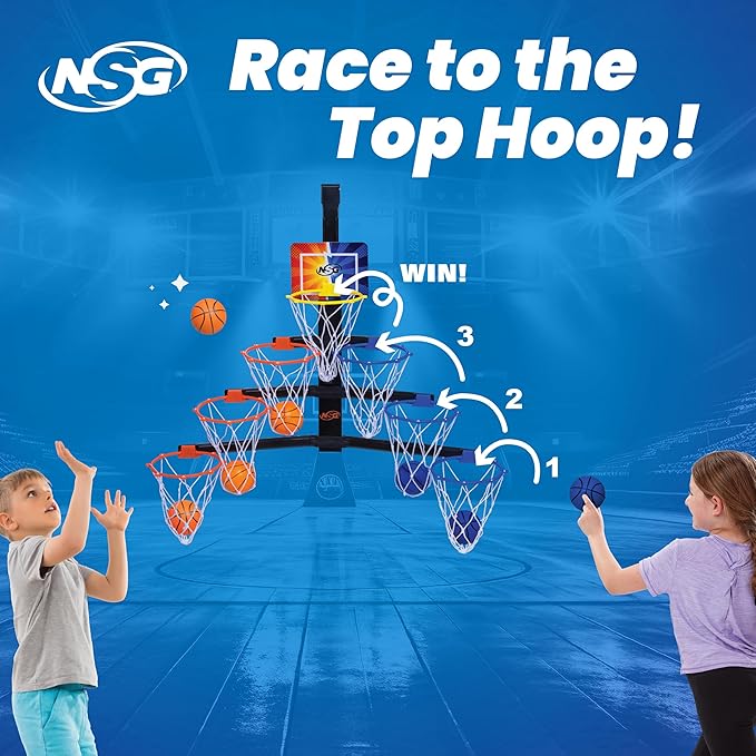 Over The Door Basketball Hoop Race