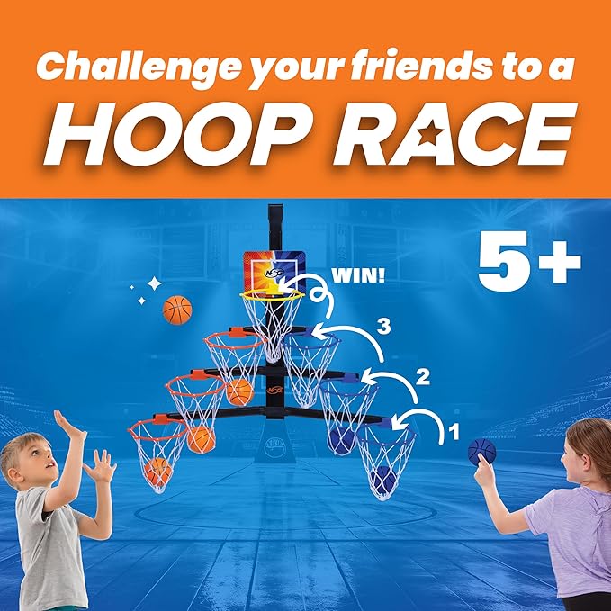 Over The Door Basketball Hoop Race