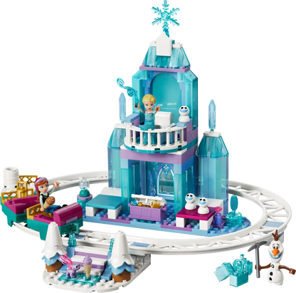 LEGO Elsa's Ice Castle and Snow Ride adventure