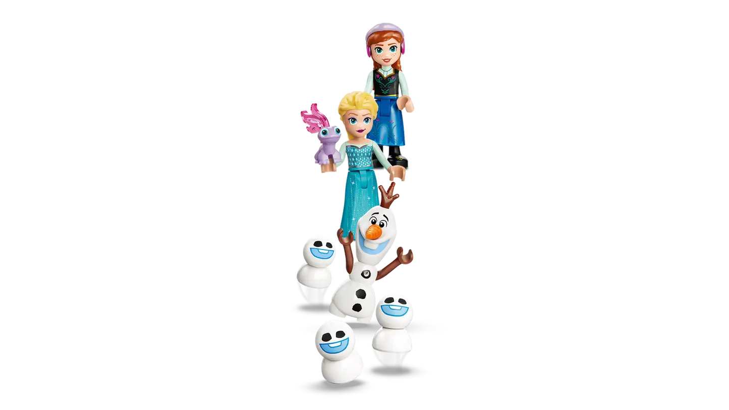 LEGO Elsa's Ice Castle and Snow Ride adventure